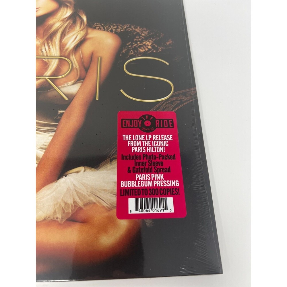 PARIS HILTON Pink Bubblegum Vinyl LP Exclusive Limited Edition ONLY 300 Copies - Picture 4 of 9